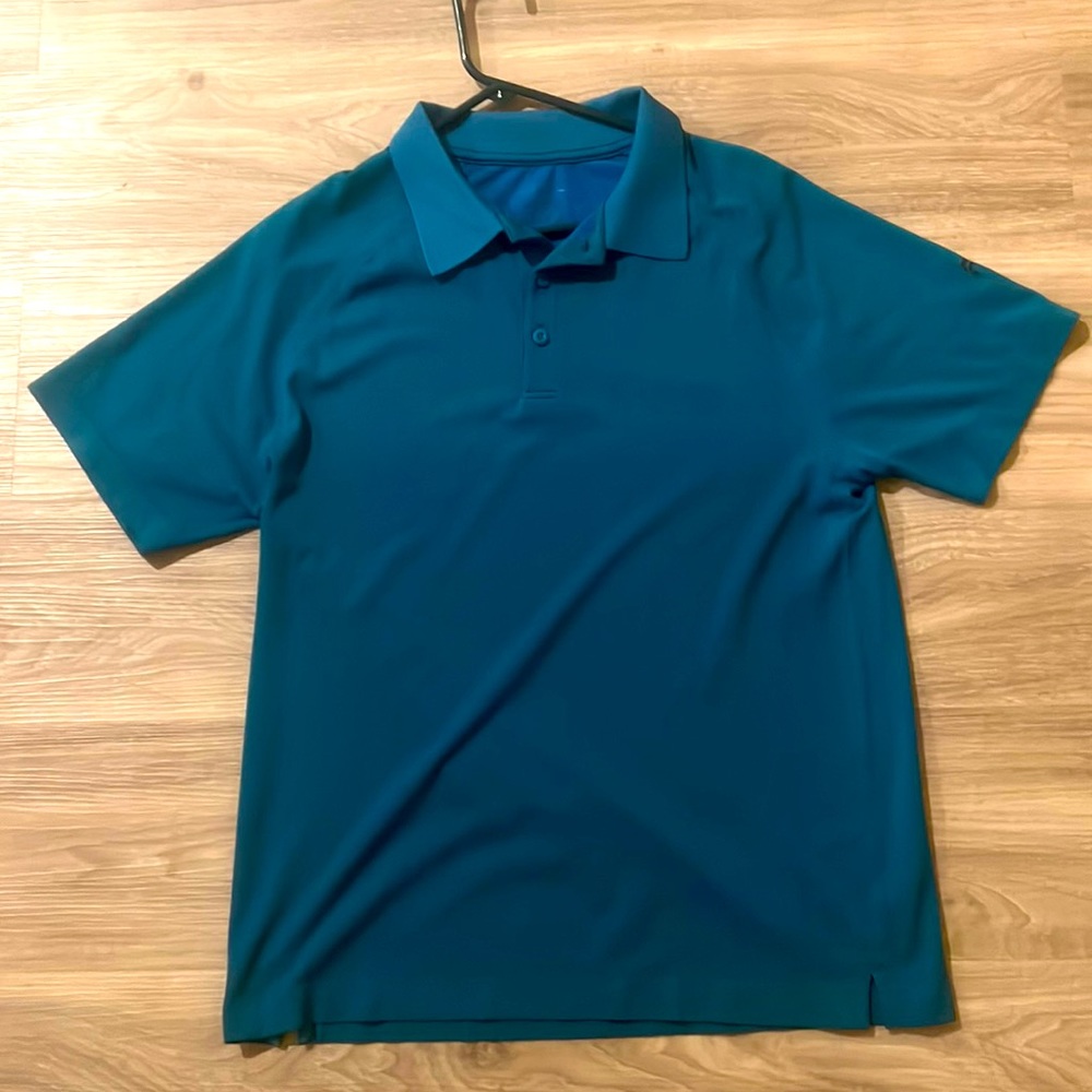 Fabletics Training Day Polo Teal